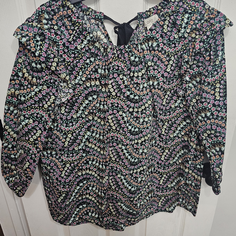 Floral Patterned Women's Top